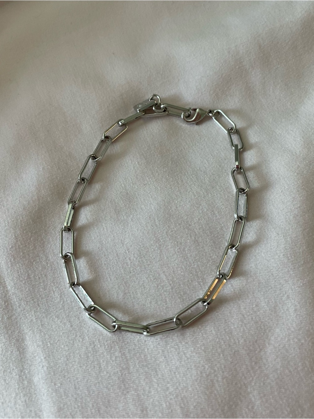 Pura Vida Silver Link Chain Bracelet